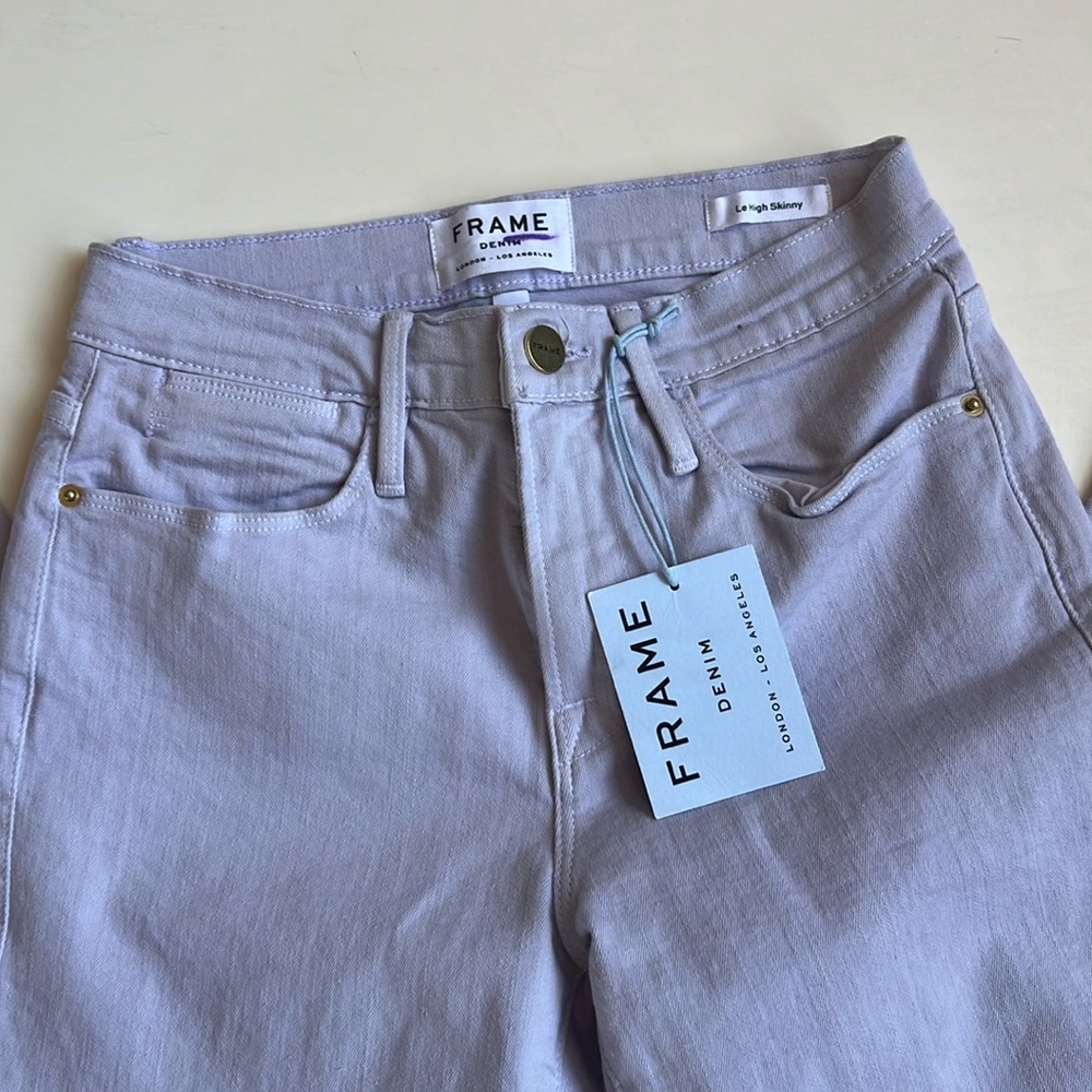 Lavender Frame Jeans Le High Size 25